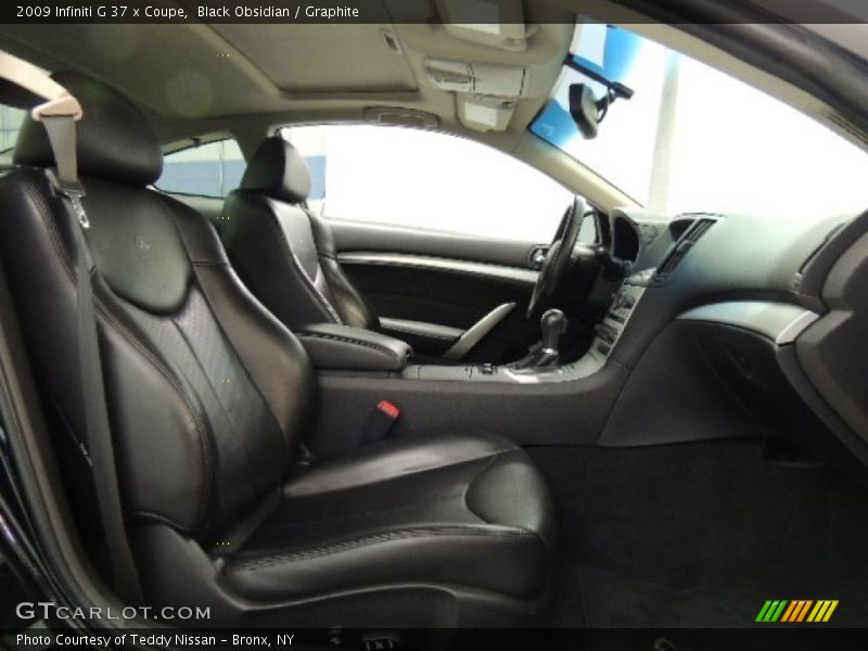 Black Obsidian / Graphite 2009 Infiniti G 37 x Coupe