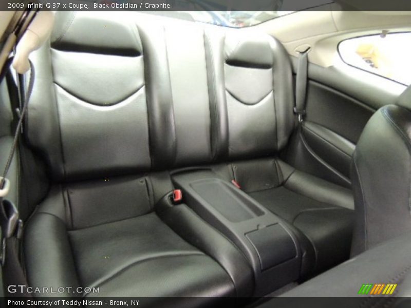 Black Obsidian / Graphite 2009 Infiniti G 37 x Coupe