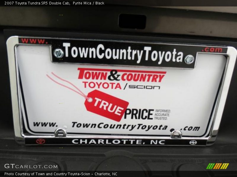 Pyrite Mica / Black 2007 Toyota Tundra SR5 Double Cab