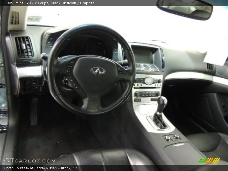 Black Obsidian / Graphite 2009 Infiniti G 37 x Coupe