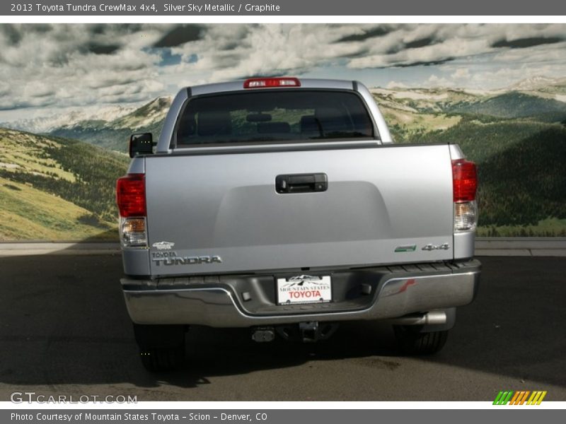 Silver Sky Metallic / Graphite 2013 Toyota Tundra CrewMax 4x4