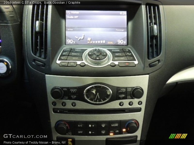 Black Obsidian / Graphite 2009 Infiniti G 37 x Coupe