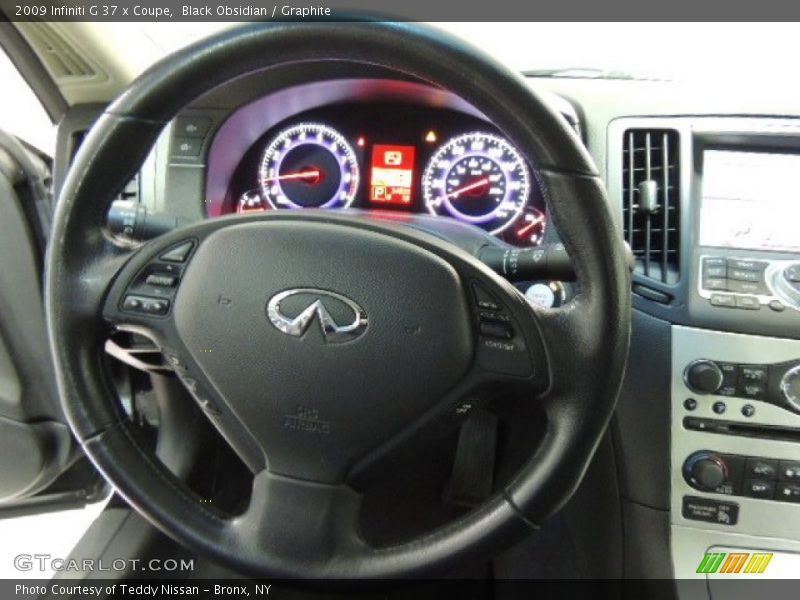 Black Obsidian / Graphite 2009 Infiniti G 37 x Coupe