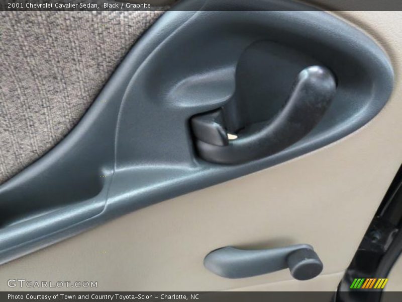 Black / Graphite 2001 Chevrolet Cavalier Sedan