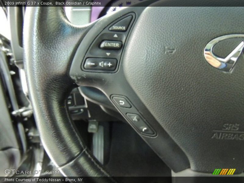 Black Obsidian / Graphite 2009 Infiniti G 37 x Coupe