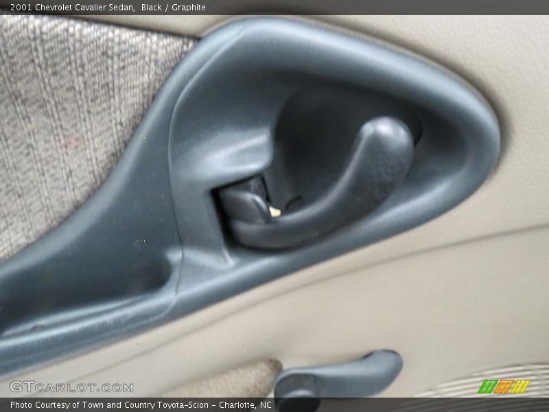 Black / Graphite 2001 Chevrolet Cavalier Sedan