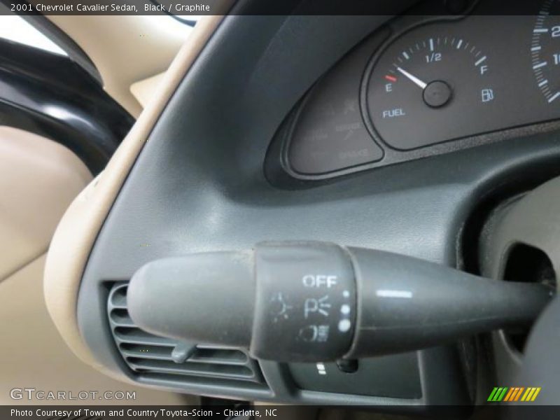 Black / Graphite 2001 Chevrolet Cavalier Sedan