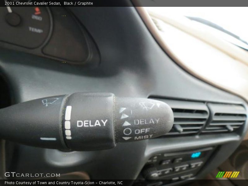 Black / Graphite 2001 Chevrolet Cavalier Sedan