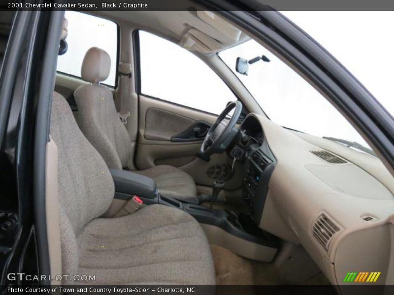 Black / Graphite 2001 Chevrolet Cavalier Sedan