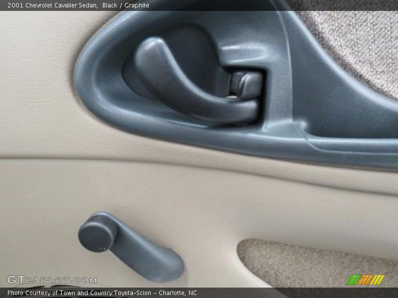 Black / Graphite 2001 Chevrolet Cavalier Sedan