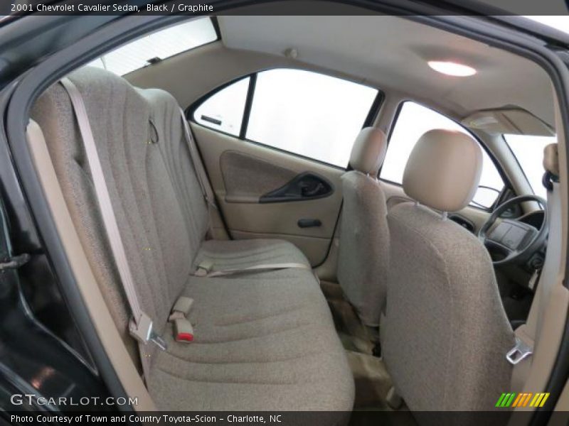 Black / Graphite 2001 Chevrolet Cavalier Sedan