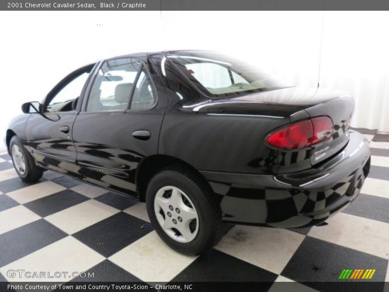 Black / Graphite 2001 Chevrolet Cavalier Sedan