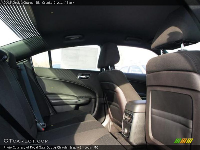 Granite Crystal / Black 2013 Dodge Charger SE