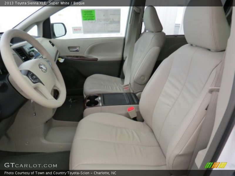 Super White / Bisque 2013 Toyota Sienna XLE