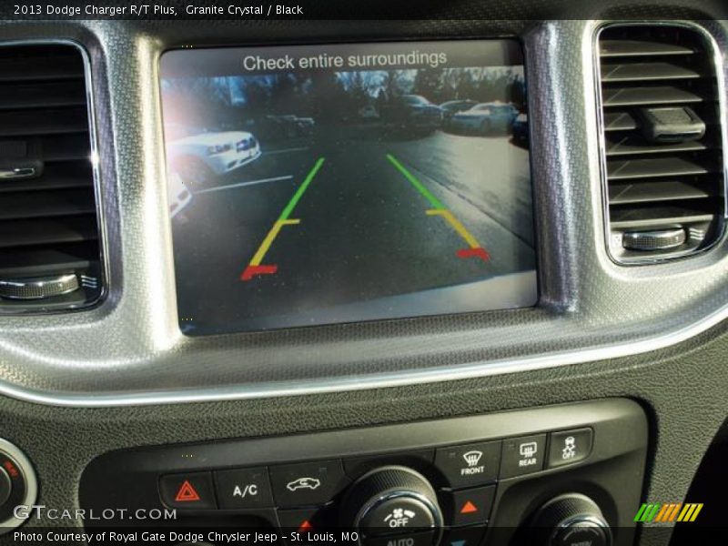 Granite Crystal / Black 2013 Dodge Charger R/T Plus
