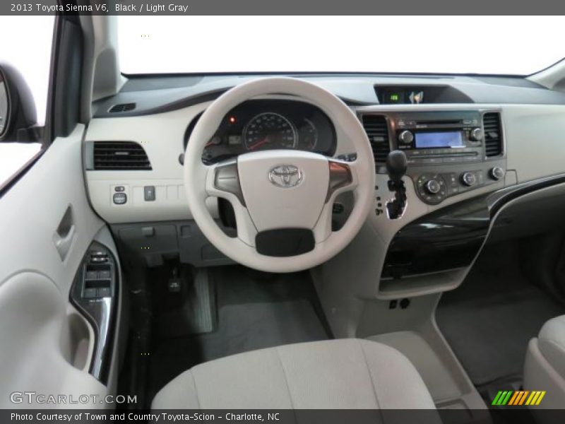 Dashboard of 2013 Sienna V6
