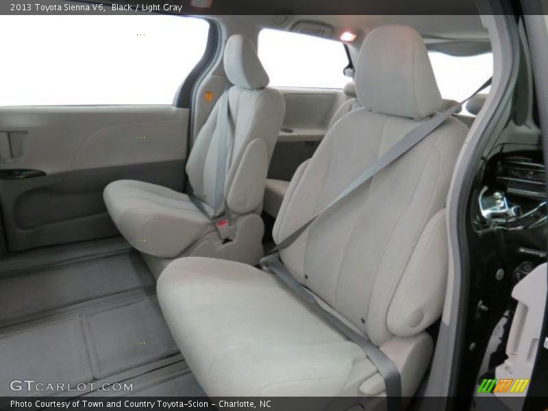 Rear Seat of 2013 Sienna V6