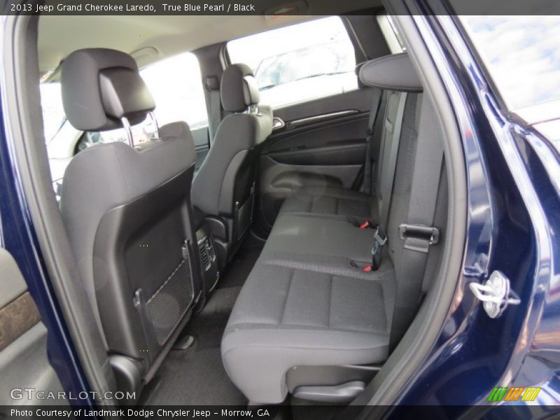 True Blue Pearl / Black 2013 Jeep Grand Cherokee Laredo