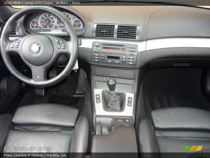 Jet Black / Black 2006 BMW 3 Series 330i Coupe