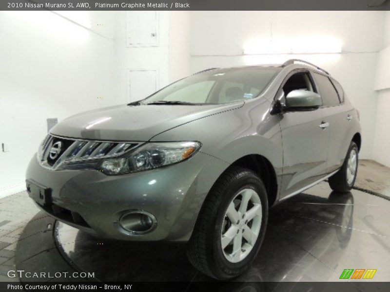 Platinum Graphite Metallic / Black 2010 Nissan Murano SL AWD