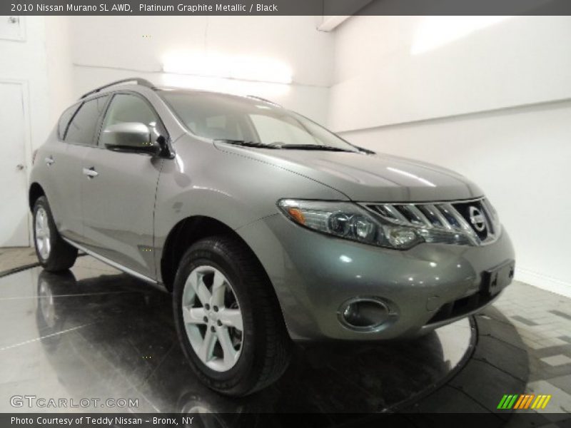 Platinum Graphite Metallic / Black 2010 Nissan Murano SL AWD