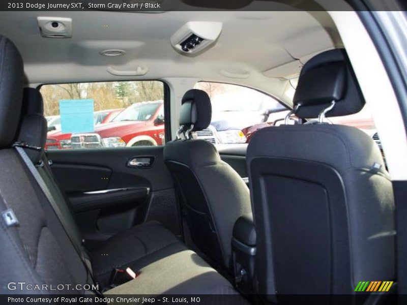 Storm Gray Pearl / Black 2013 Dodge Journey SXT