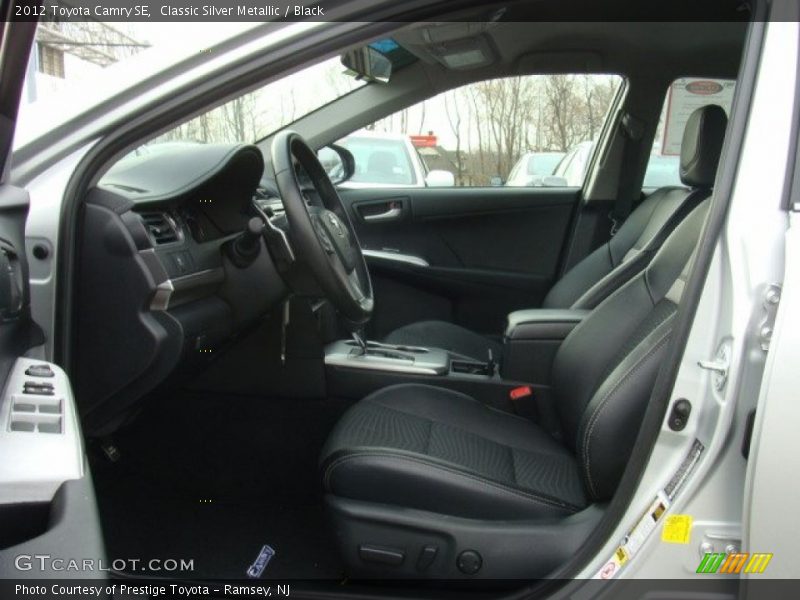 Classic Silver Metallic / Black 2012 Toyota Camry SE