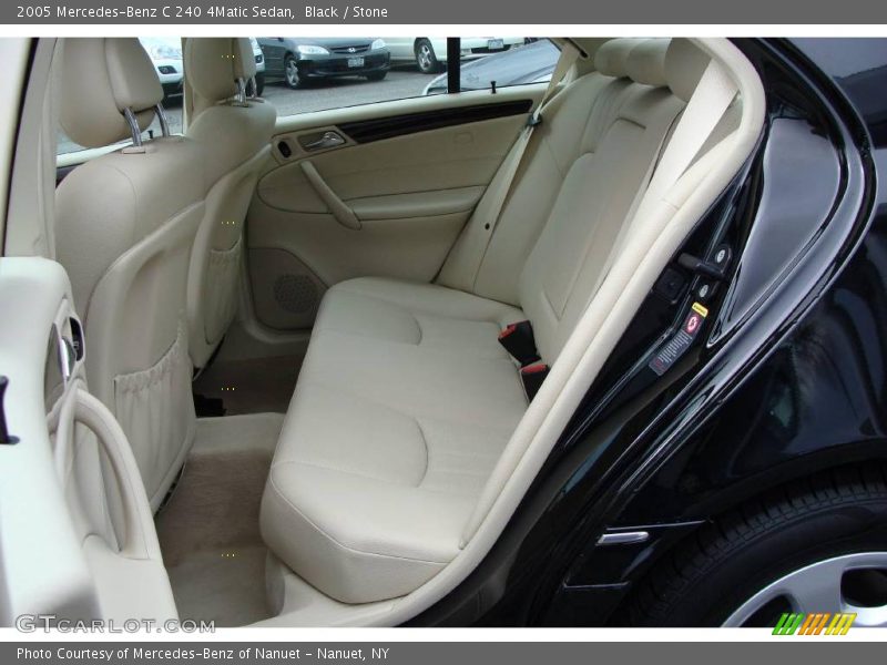 Black / Stone 2005 Mercedes-Benz C 240 4Matic Sedan