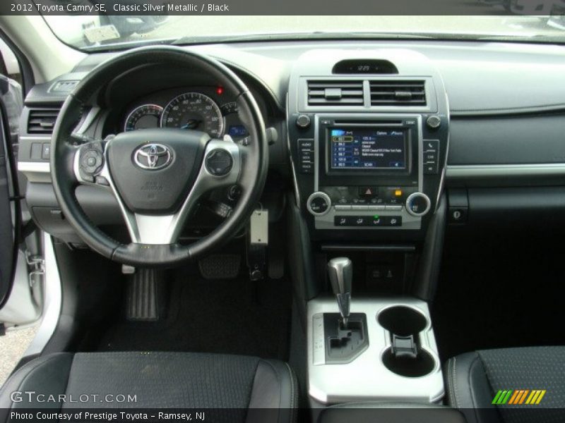 Classic Silver Metallic / Black 2012 Toyota Camry SE