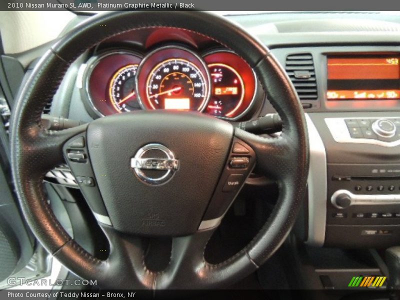 Platinum Graphite Metallic / Black 2010 Nissan Murano SL AWD