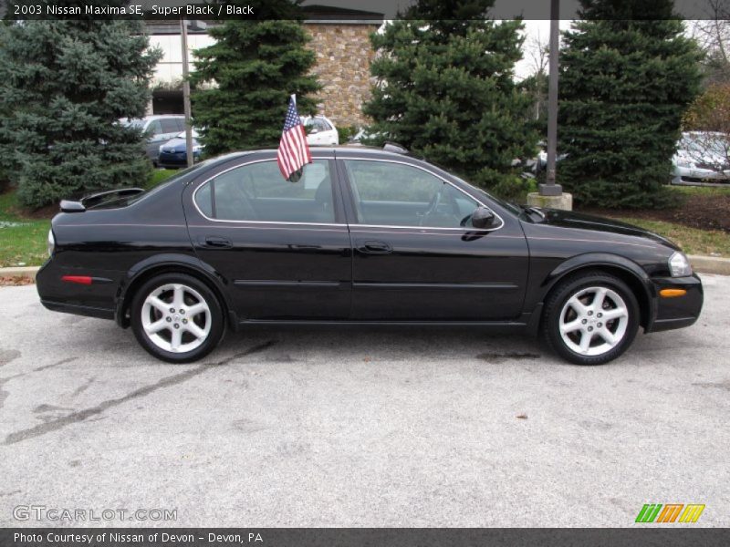 Super Black / Black 2003 Nissan Maxima SE