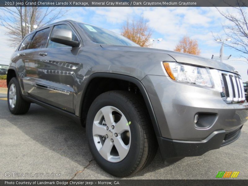 Mineral Gray Metallic / Dark Graystone/Medium Graystone 2013 Jeep Grand Cherokee Laredo X Package