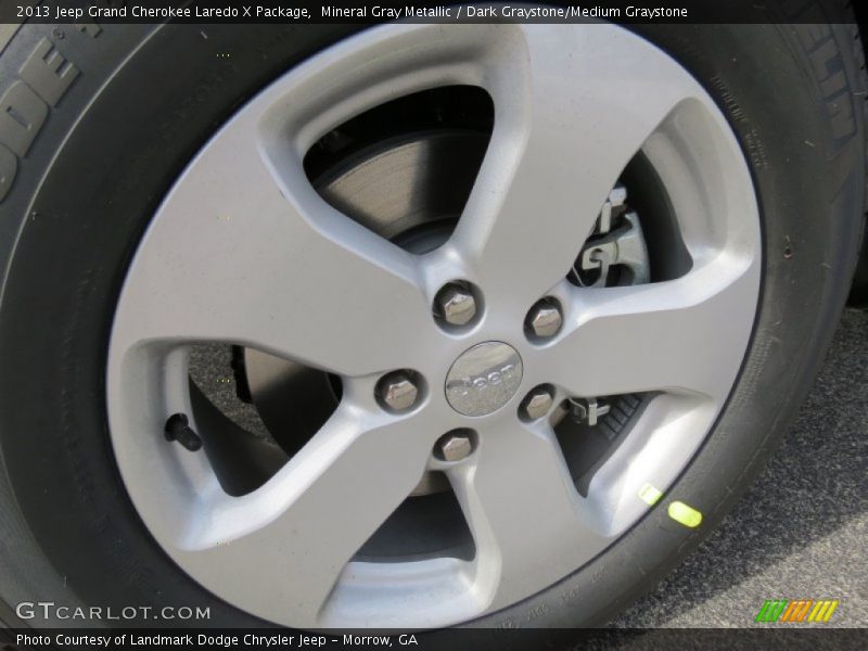Mineral Gray Metallic / Dark Graystone/Medium Graystone 2013 Jeep Grand Cherokee Laredo X Package