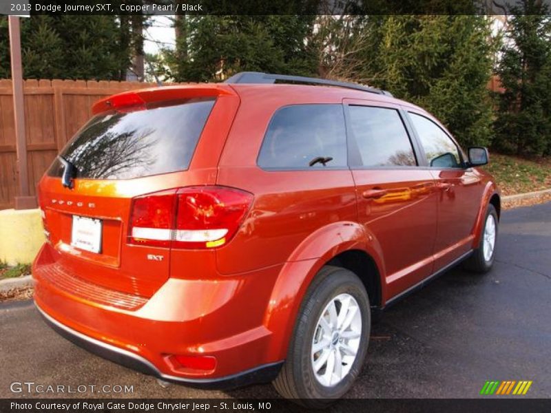 Copper Pearl / Black 2013 Dodge Journey SXT