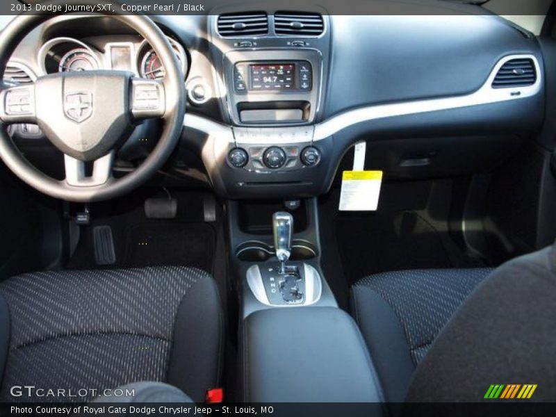 Copper Pearl / Black 2013 Dodge Journey SXT