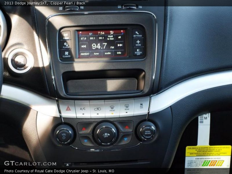 Copper Pearl / Black 2013 Dodge Journey SXT