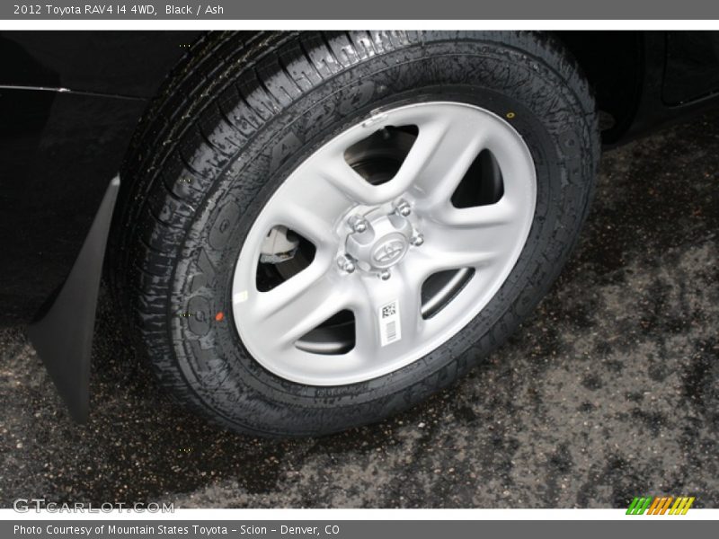 Black / Ash 2012 Toyota RAV4 I4 4WD
