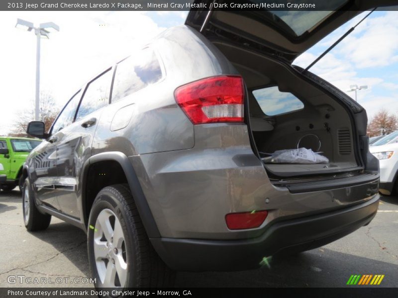 Mineral Gray Metallic / Dark Graystone/Medium Graystone 2013 Jeep Grand Cherokee Laredo X Package