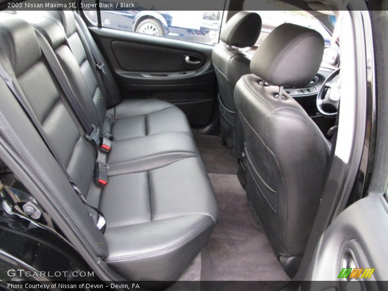Super Black / Black 2003 Nissan Maxima SE