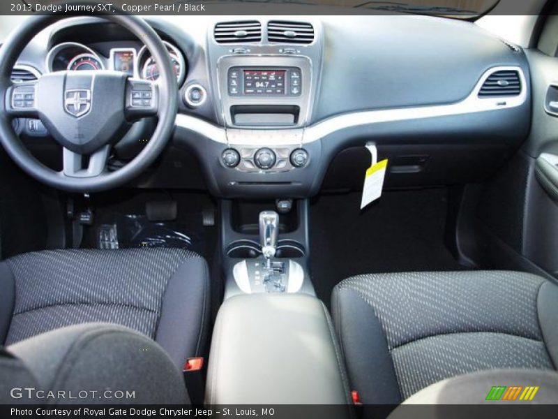 Copper Pearl / Black 2013 Dodge Journey SXT