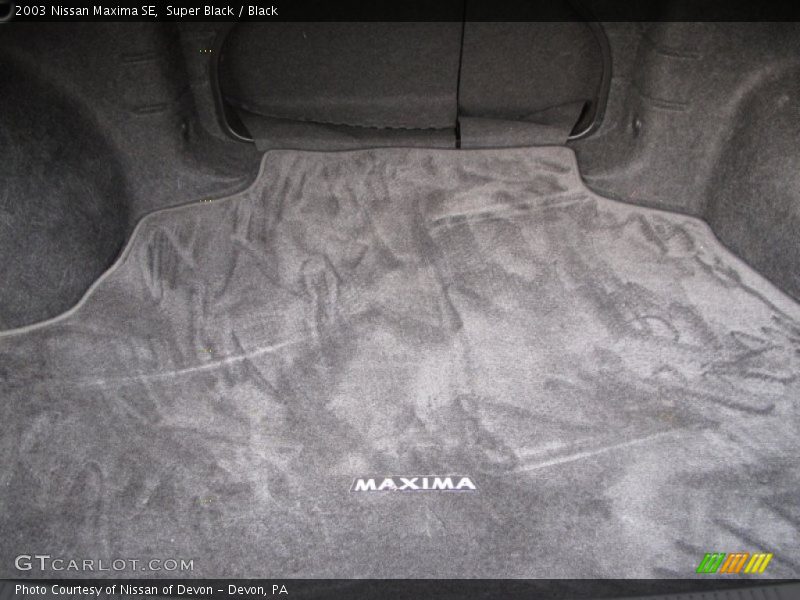 Super Black / Black 2003 Nissan Maxima SE