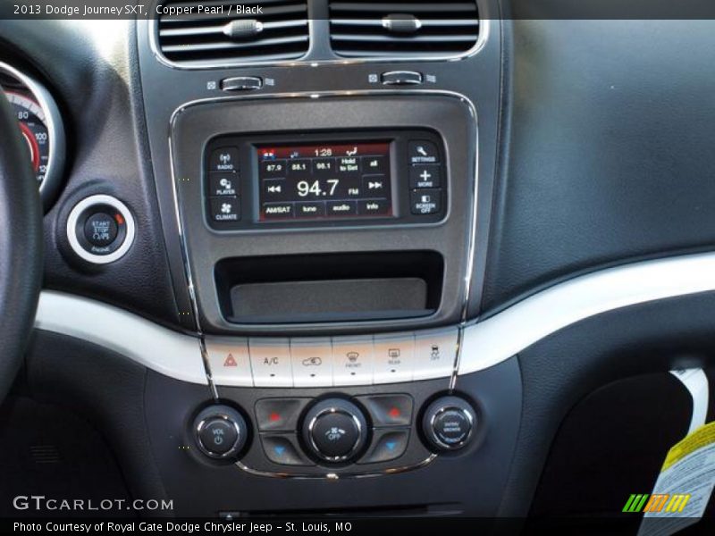 Copper Pearl / Black 2013 Dodge Journey SXT