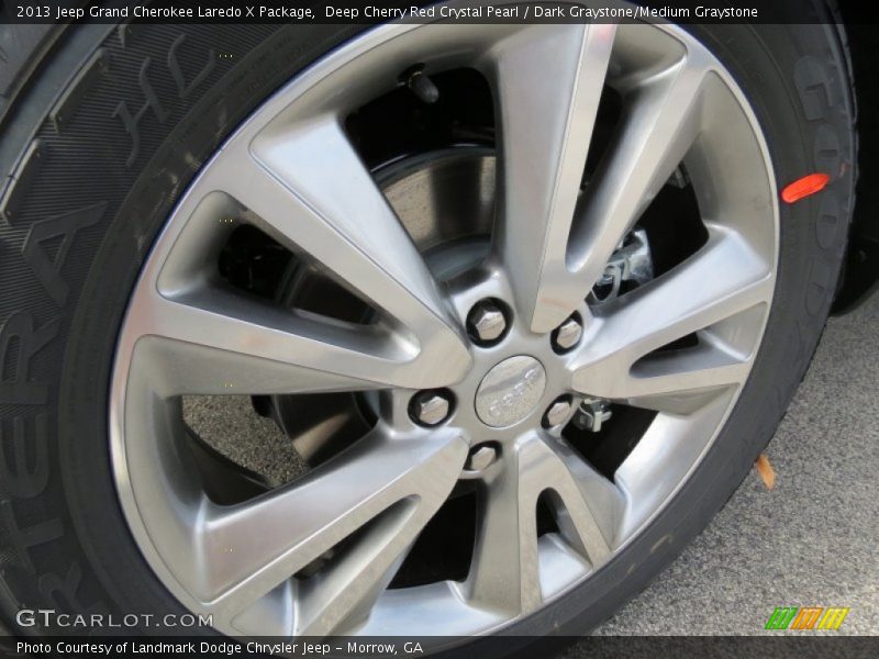 Deep Cherry Red Crystal Pearl / Dark Graystone/Medium Graystone 2013 Jeep Grand Cherokee Laredo X Package