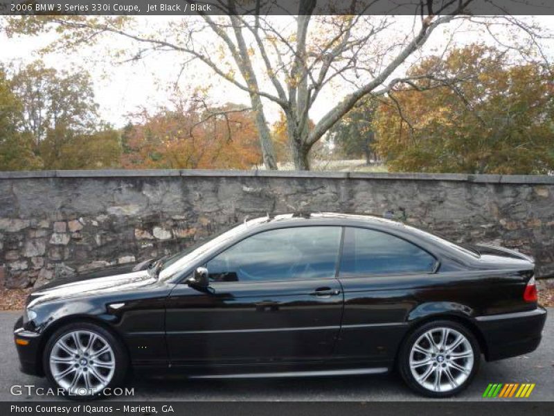 Jet Black / Black 2006 BMW 3 Series 330i Coupe