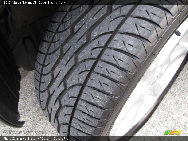 Super Black / Black 2003 Nissan Maxima SE