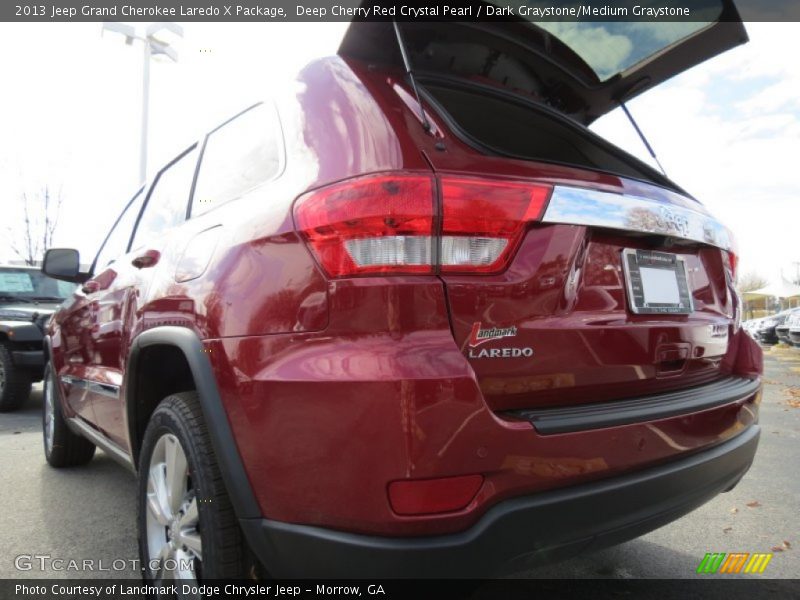 Deep Cherry Red Crystal Pearl / Dark Graystone/Medium Graystone 2013 Jeep Grand Cherokee Laredo X Package