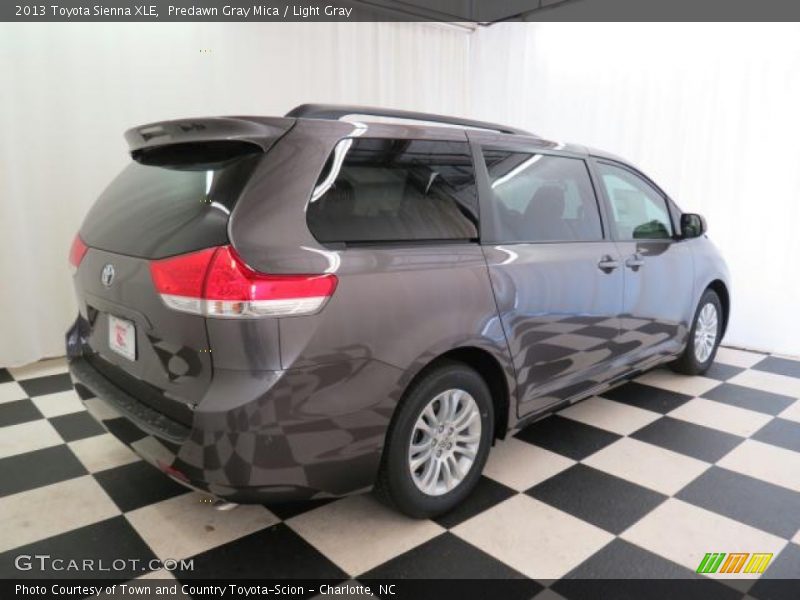 Predawn Gray Mica / Light Gray 2013 Toyota Sienna XLE