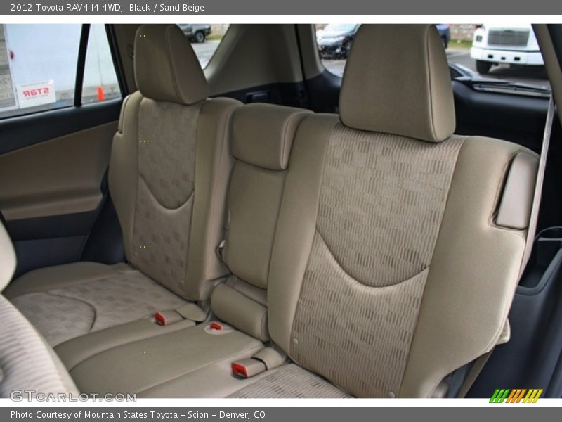 Black / Sand Beige 2012 Toyota RAV4 I4 4WD