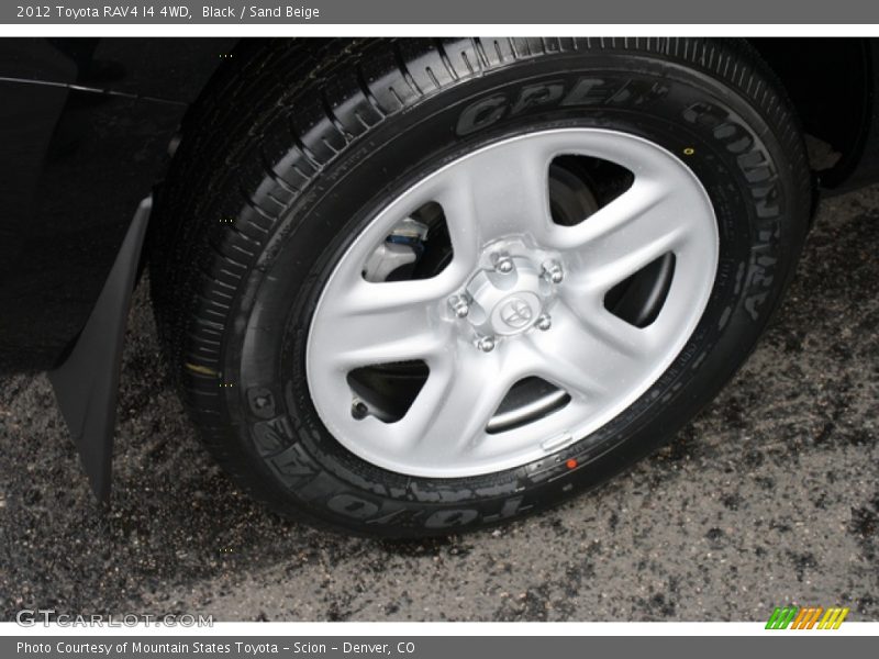 Black / Sand Beige 2012 Toyota RAV4 I4 4WD