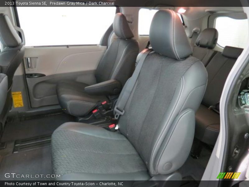 Rear Seat of 2013 Sienna SE
